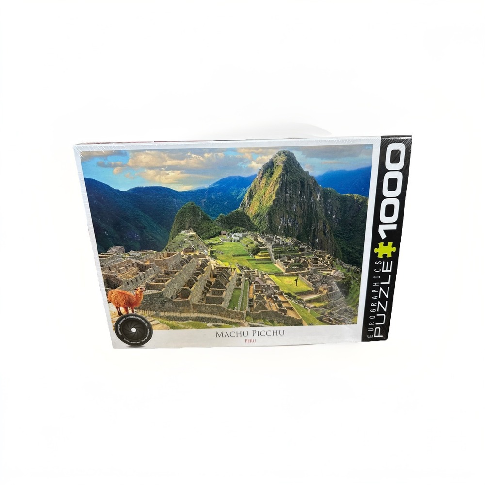 Eurographics Puzzles Machu Picchu Peru 1000 Piece Jigsaw Puzzle Landmarks Scenic